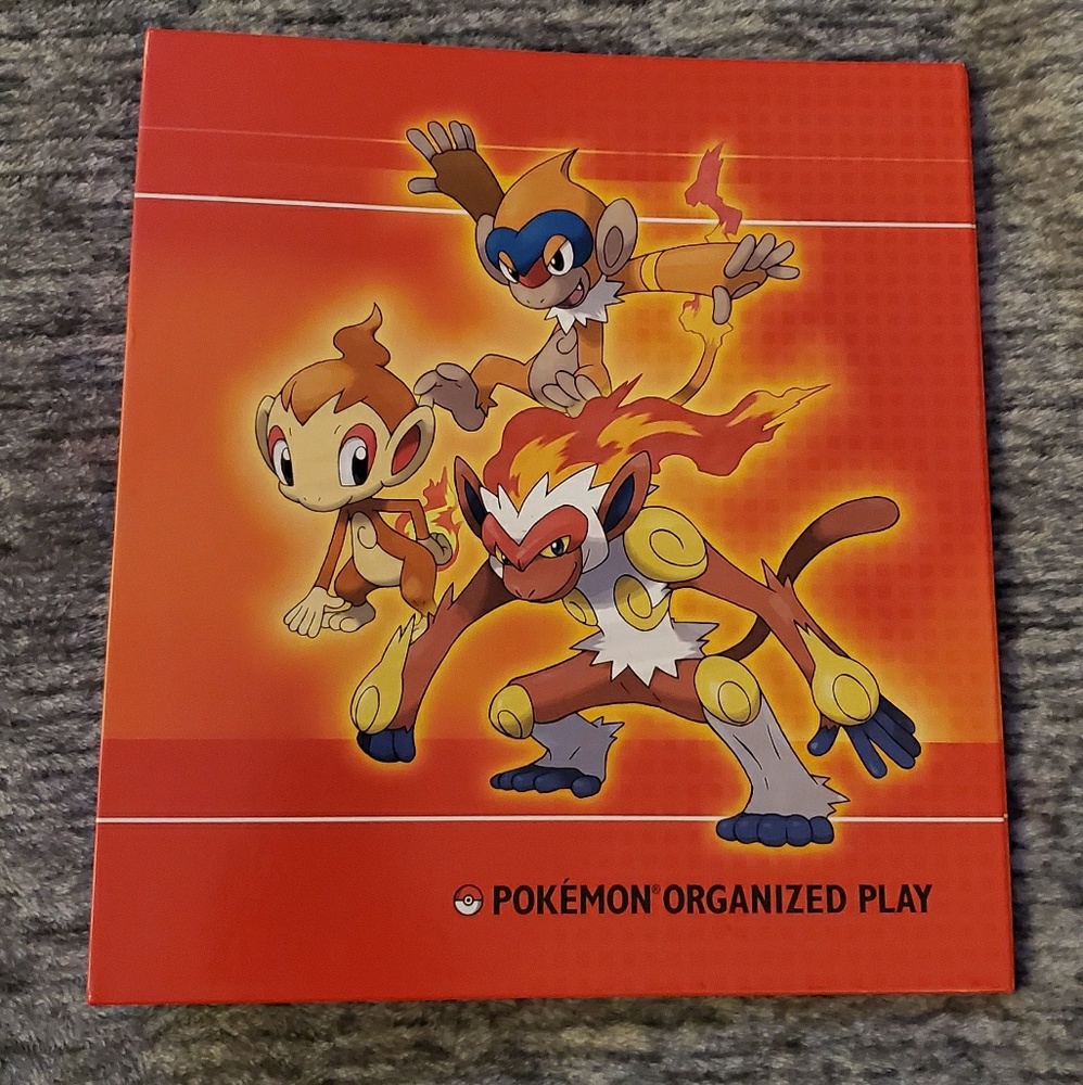 Pokemon Organized Play 3 ring Binder